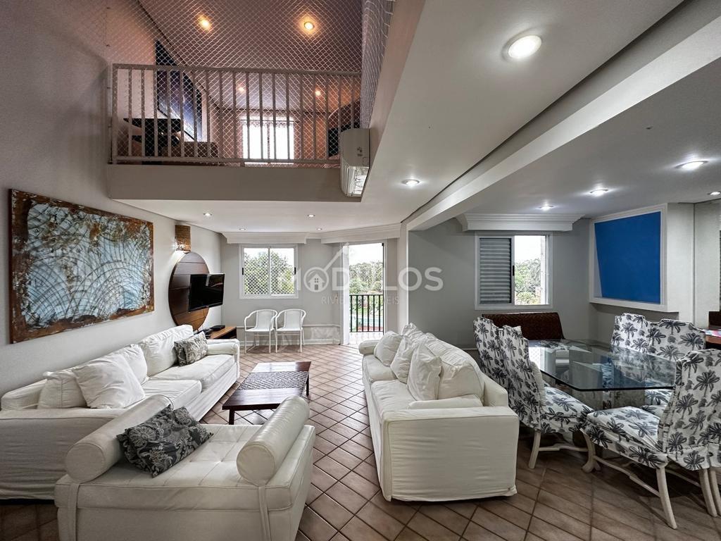 Apartamento Duplex com 4 dormitórios à venda, 160 m² por R$ 2.500.000 Alameda Nina Bertioga - 