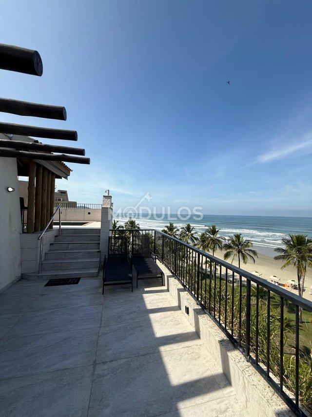 Cobertura frente mar a venda com 04 dormitórios, 233 m² por R$ 7.000.000,00 Passeio Maraca Bertioga - 