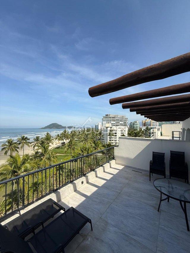 Cobertura frente mar a venda com 04 dormitórios, 233 m² por R$ 7.000.000,00 Passeio Maraca Bertioga - 
