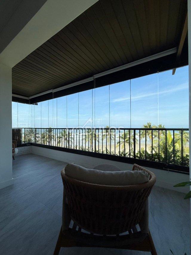 Cobertura frente mar a venda com 04 dormitórios, 233 m² por R$ 7.000.000,00 Passeio Maraca Bertioga - 