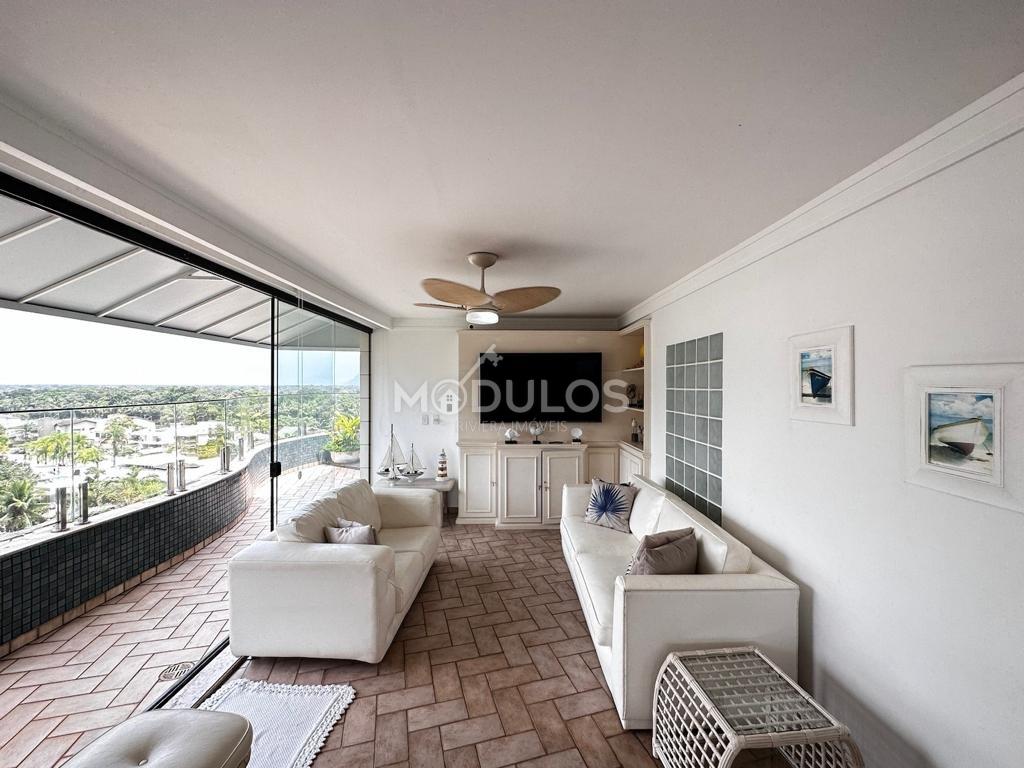 Penthouse com vista mar e para serra à venda com 5 dormitórios , 437 m² por R$ 6.000.000 Passeio Maraca Bertioga - 