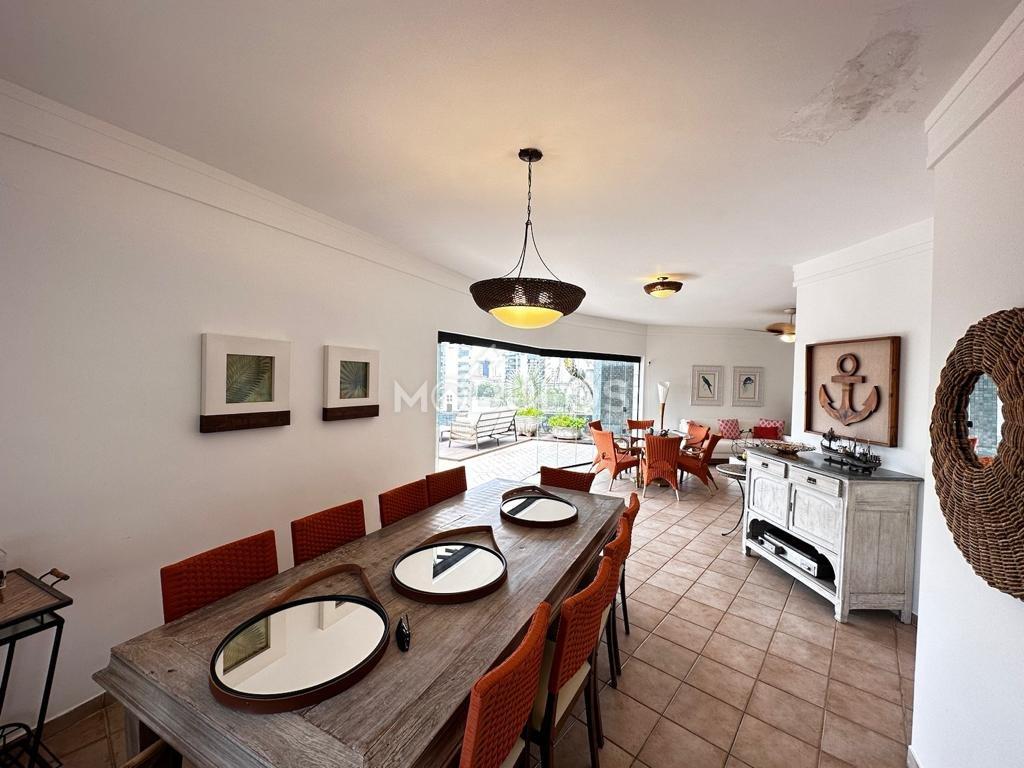 Penthouse com vista mar e para serra à venda com 5 dormitórios , 437 m² por R$ 6.000.000 Passeio Maraca Bertioga - 