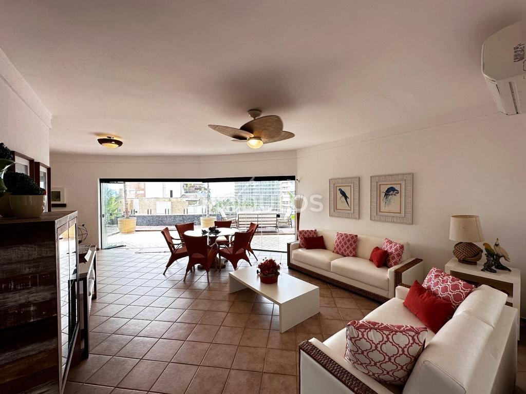 Penthouse com vista mar e para serra à venda com 5 dormitórios , 437 m² por R$ 6.000.000 Passeio Maraca Bertioga - 