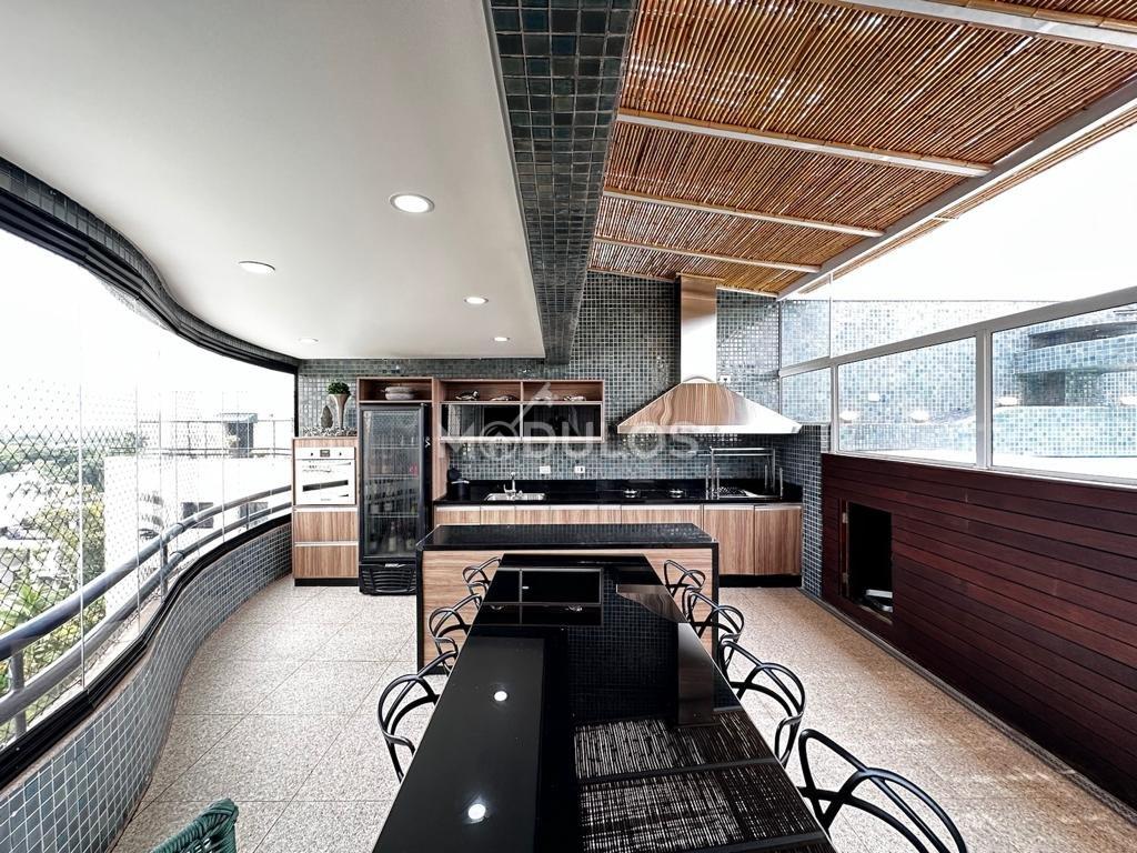 Penthouse com vista mar e para serra à venda com 5 dormitórios , 437 m² por R$ 6.000.000 Passeio Maraca Bertioga - 