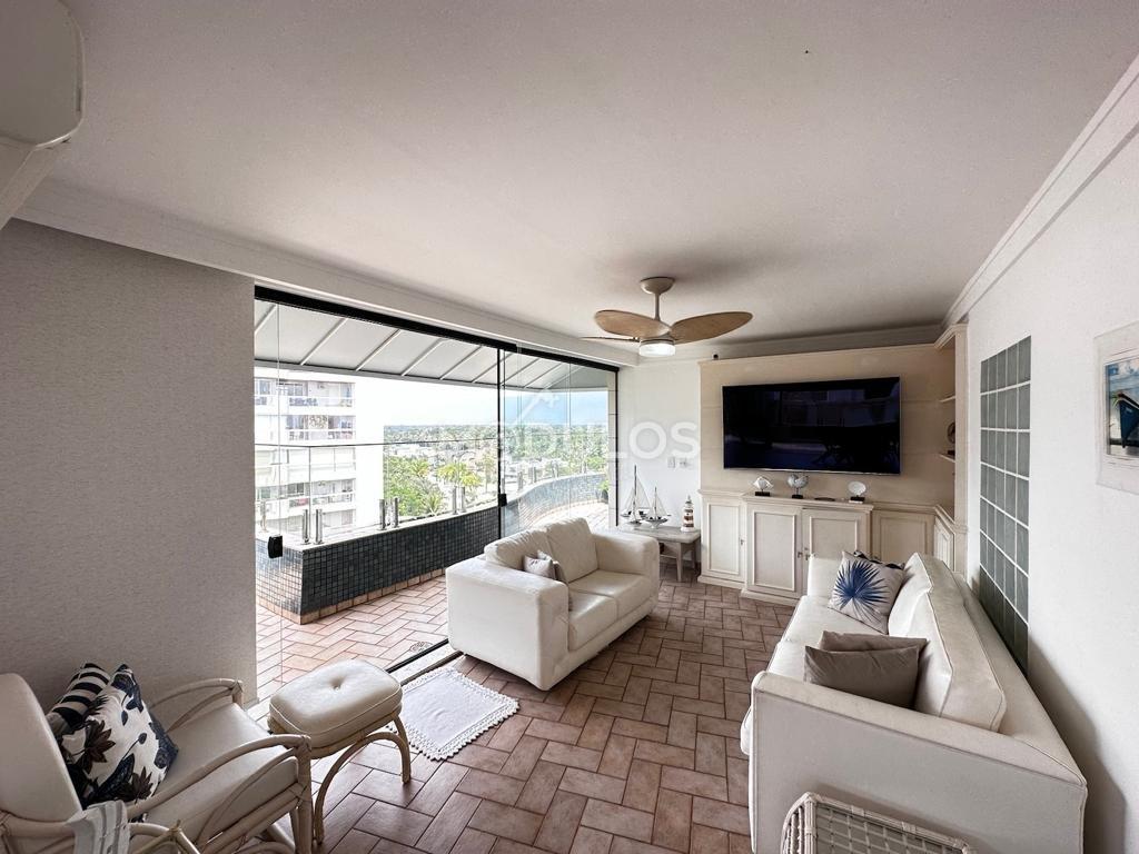 Penthouse com vista mar e para serra à venda com 5 dormitórios , 437 m² por R$ 6.000.000 Passeio Maraca Bertioga - 