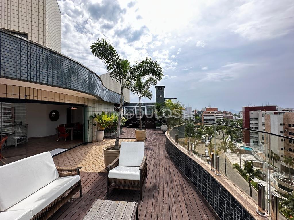 Penthouse com vista mar e para serra à venda com 5 dormitórios , 437 m² por R$ 6.000.000 Passeio Maraca Bertioga - 