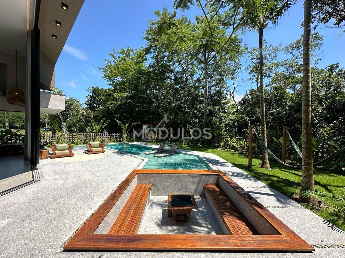 Propriedade dos sonhos com incrível área de lazer, 6 suítes à venda, 550 m² por R$ 14.800 Alameda Palawan Bertioga - 