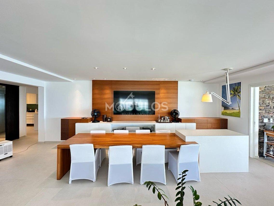Apartamento de luxo com vista de cruzeiro 4 suítes à venda 254,00 m² por R$ 15.000.000 Alameda Jurua Bertioga - 