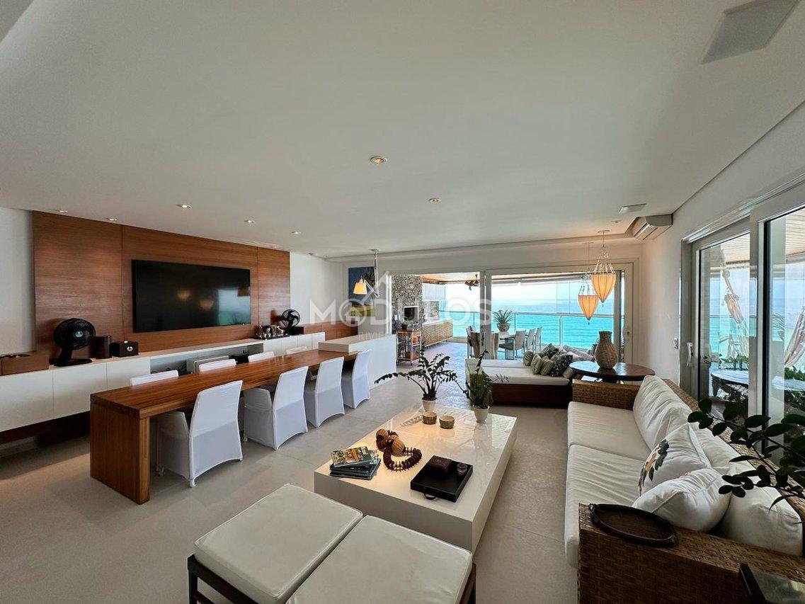 Apartamento de luxo com vista de cruzeiro 4 suítes à venda 254,00 m² por R$ 15.000.000 Alameda Jurua Bertioga - 