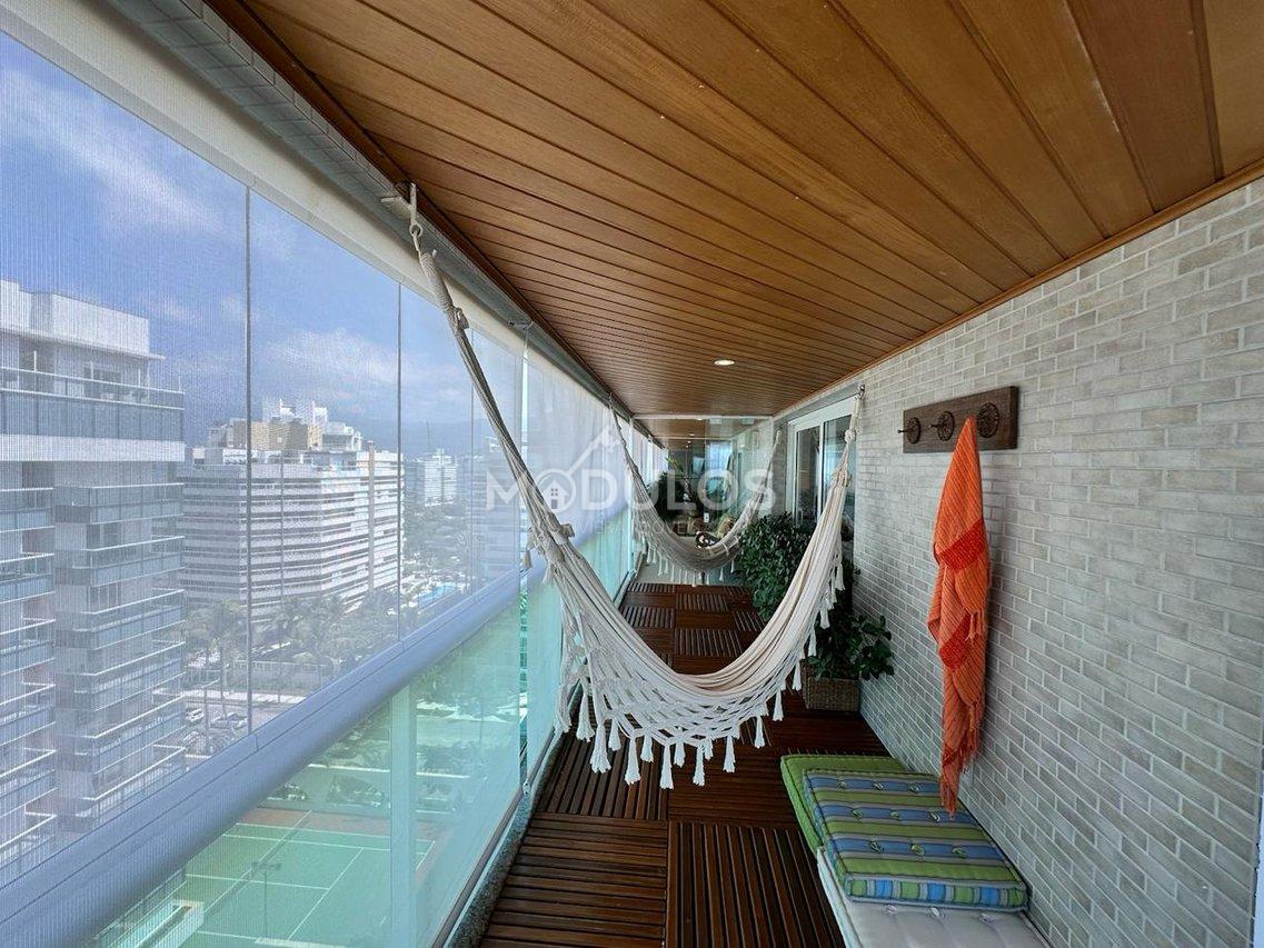 Apartamento de luxo com vista de cruzeiro 4 suítes à venda 254,00 m² por R$ 15.000.000 Alameda Jurua Bertioga - 