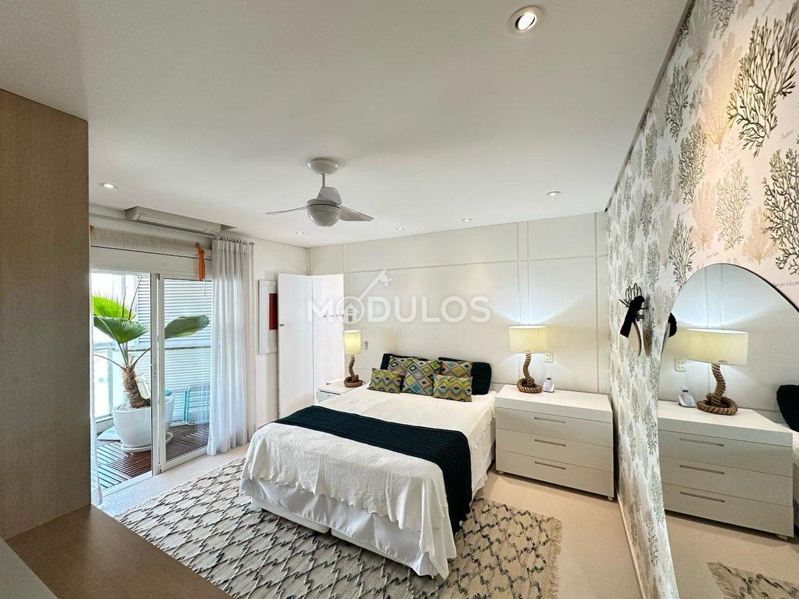 Apartamento de luxo com vista de cruzeiro 4 suítes à venda 254,00 m² por R$ 15.000.000 Alameda Jurua Bertioga - 