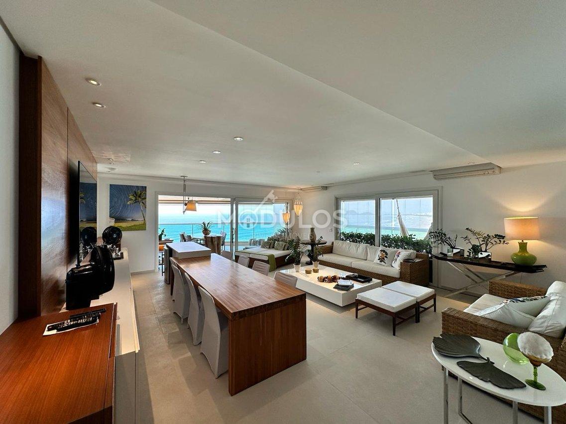 Apartamento de luxo com vista de cruzeiro 4 suítes à venda 254,00 m² por R$ 15.000.000 Alameda Jurua Bertioga - 
