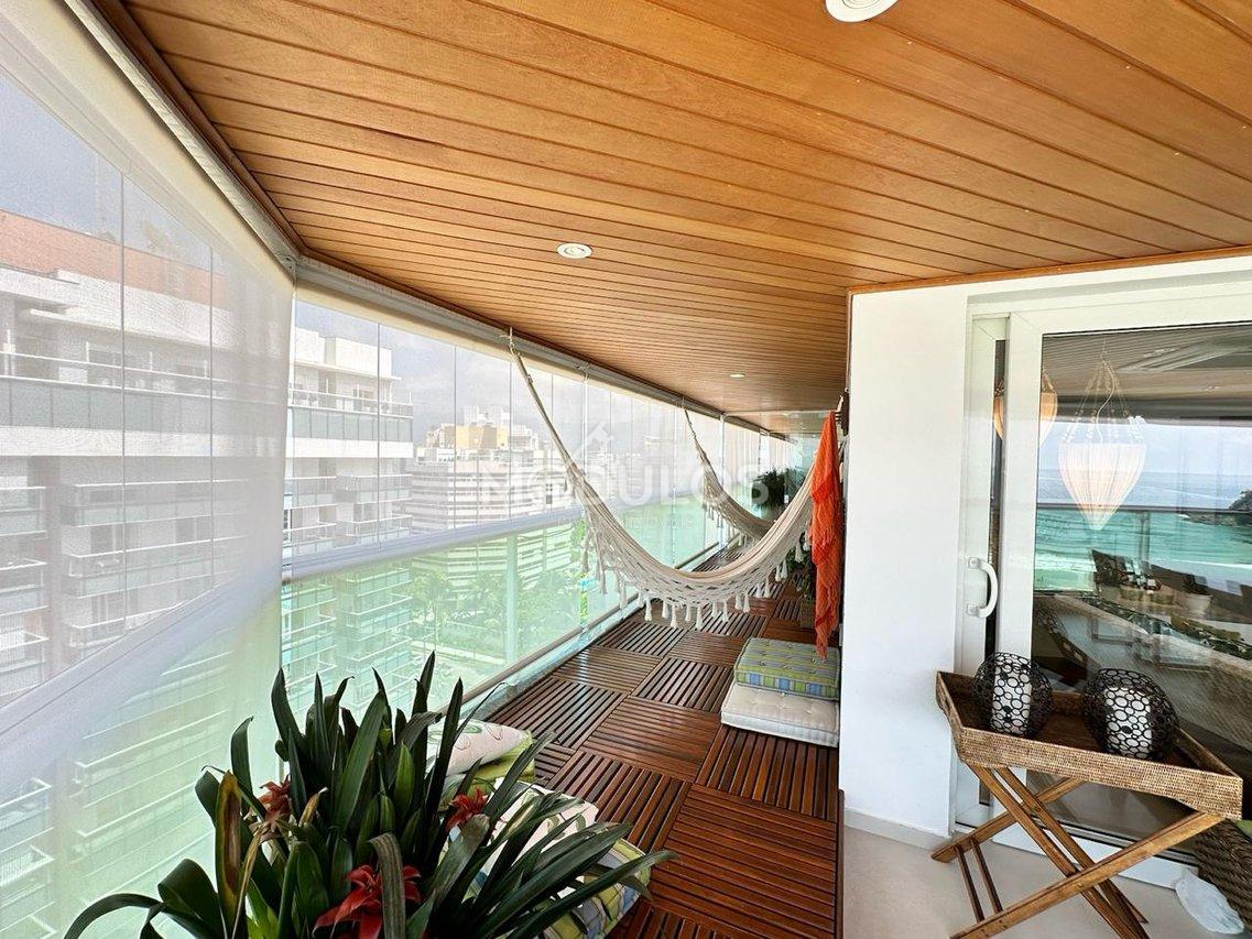 Apartamento de luxo com vista de cruzeiro 4 suítes à venda 254,00 m² por R$ 15.000.000 Alameda Jurua Bertioga - 