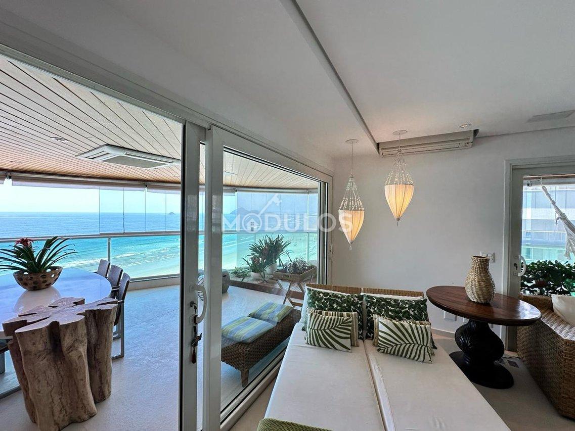 Apartamento de luxo com vista de cruzeiro 4 suítes à venda 254,00 m² por R$ 15.000.000 Alameda Jurua Bertioga - 