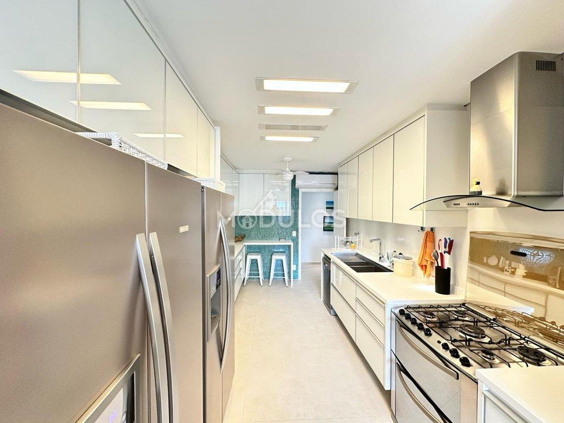 Apartamento de luxo com vista de cruzeiro 4 suítes à venda 254,00 m² por R$ 15.000.000 Alameda Jurua Bertioga - 