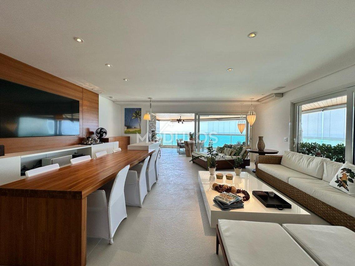 Apartamento de luxo com vista de cruzeiro 4 suítes à venda 254,00 m² por R$ 15.000.000 Alameda Jurua Bertioga - 