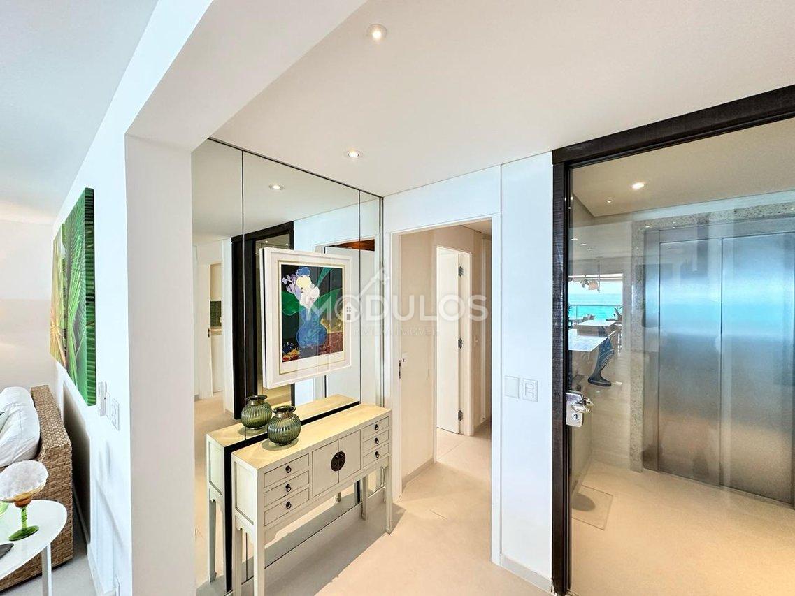Apartamento de luxo com vista de cruzeiro 4 suítes à venda 254,00 m² por R$ 15.000.000 Alameda Jurua Bertioga - 