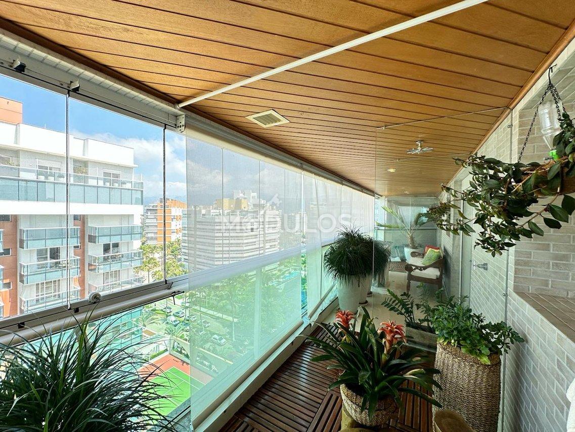Apartamento de luxo com vista de cruzeiro 4 suítes à venda 254,00 m² por R$ 15.000.000 Alameda Jurua Bertioga - 