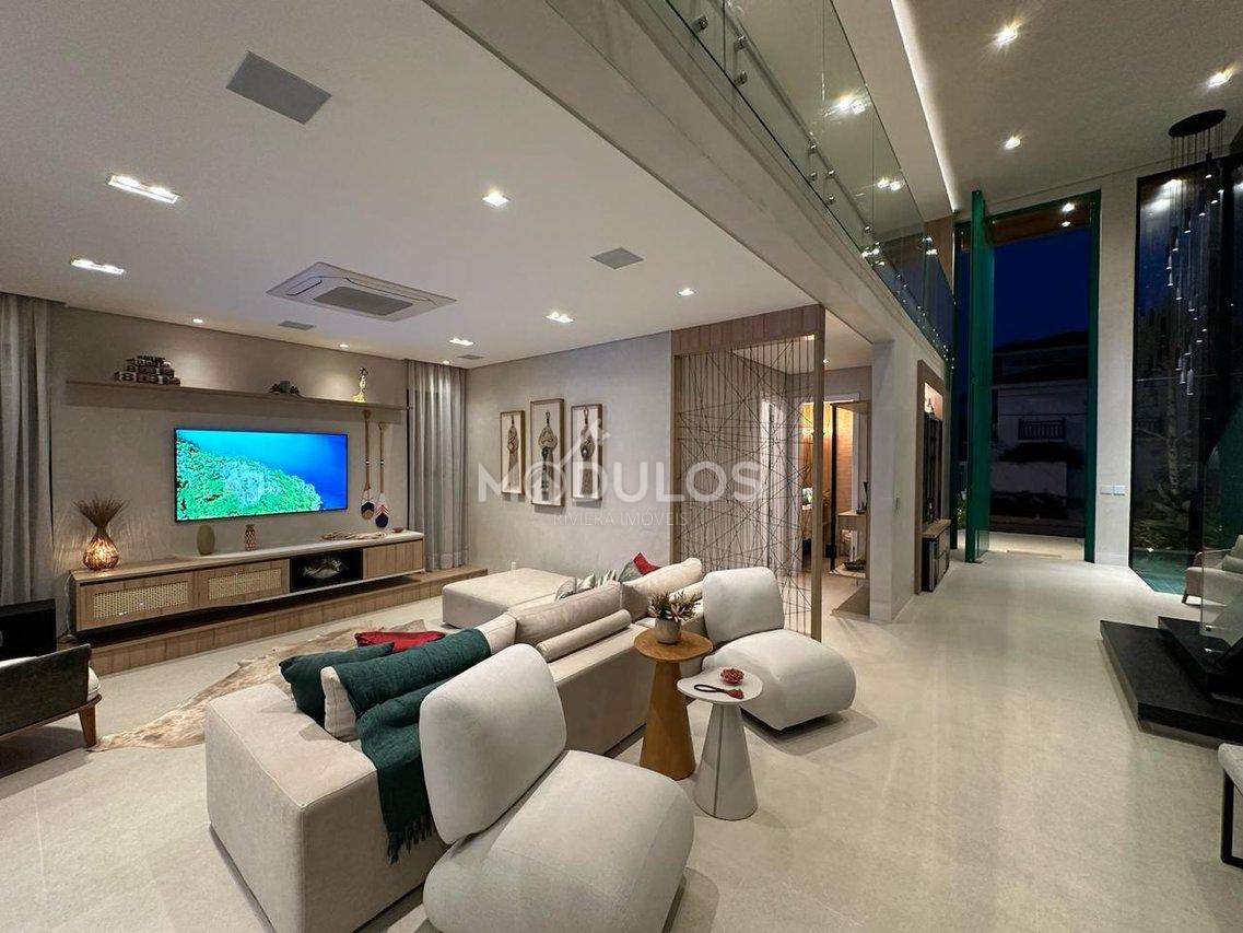 Propriedade cinematográfica em local nobre à venda, 05 suítes, 425 m² por R$ 15.875.000 Alameda Caiaue Bertioga - 