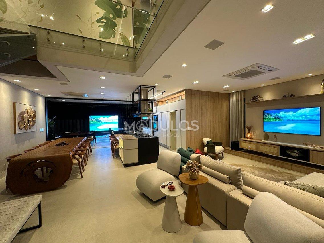 Propriedade cinematográfica em local nobre à venda, 05 suítes, 425 m² por R$ 15.875.000 Alameda Caiaue Bertioga - 