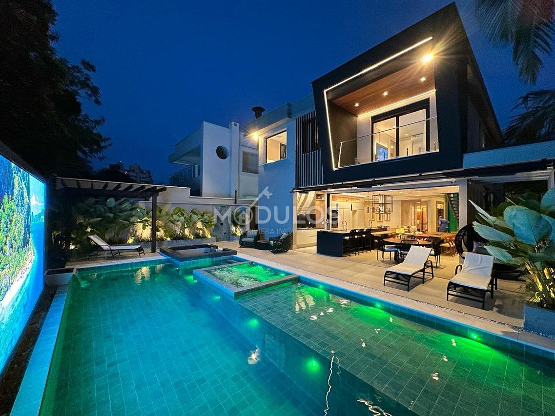 Propriedade cinematográfica em local nobre à venda, 05 suítes, 425 m² por R$ 15.875.000 Alameda Caiaue Bertioga - 