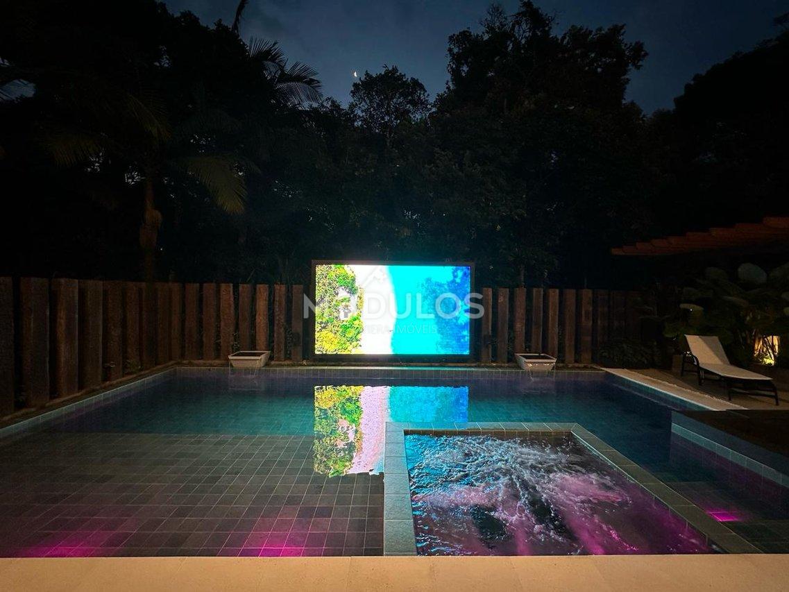 Propriedade cinematográfica em local nobre à venda, 05 suítes, 425 m² por R$ 15.875.000 Alameda Caiaue Bertioga - 