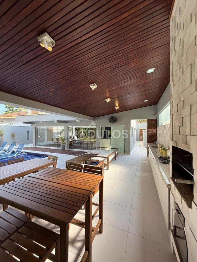 Propriedade minimalista em local nobre com 6 suítes  à venda, 470 m² por R$ 5.900.000,00 Passeio Carvalho Bertioga - 