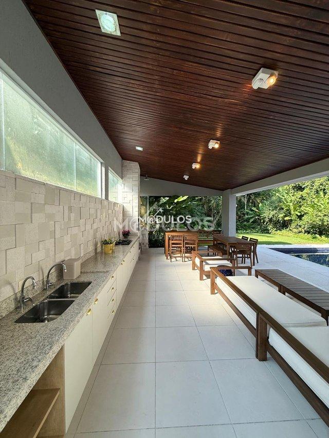 Propriedade minimalista em local nobre com 6 suítes  à venda, 470 m² por R$ 5.900.000,00 Passeio Carvalho Bertioga - 