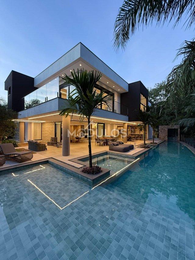 Mansão dos sonhos com 7 suítes à venda, 604 m² por R$ 14.000.000,00 Alameda Palawan Bertioga - 