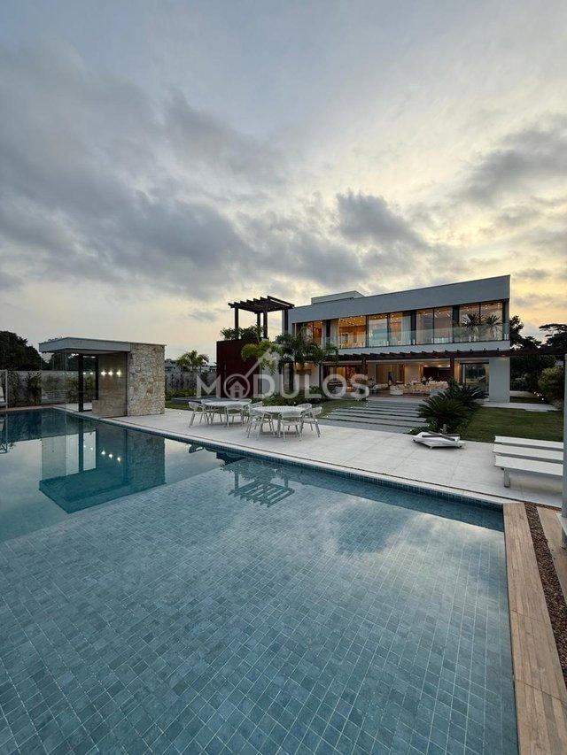 Mansão contemporânea, com 5 suites amplas, à venda, 940 m² por R$ 25.000.000,00 Alameda Panay Bertioga - 