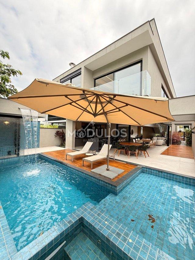 Propriedade minimalista com 5 suítes à venda, 409 m² por R$ 8.500.000,00 Alameda Baguio Bertioga - 