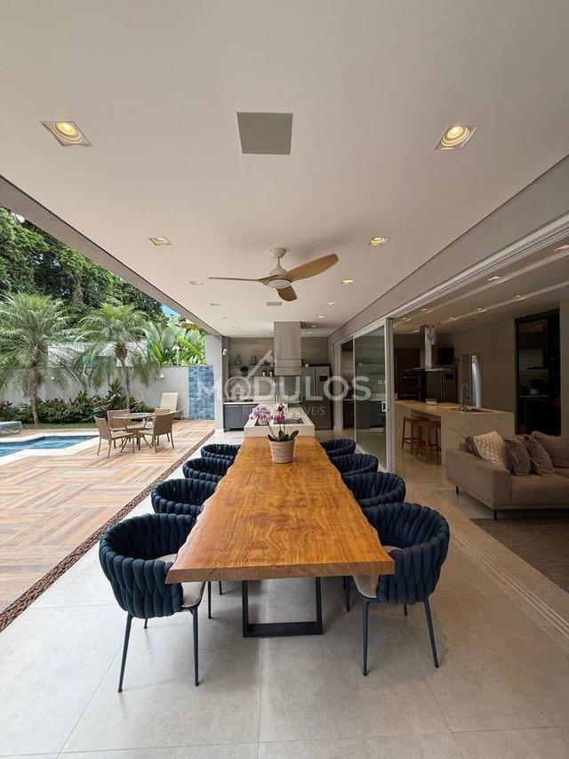 Mansão com três pavimentos, elevador, 7 suítes à venda, 555 m² por R$ 13.500.000,00 Alameda Maio Bertioga - 