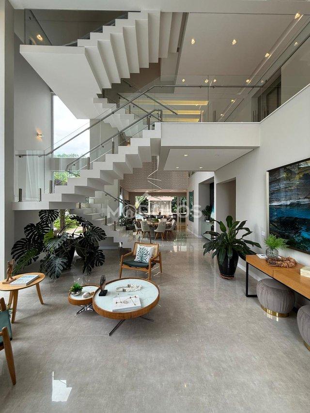 Mansão com três pavimentos, elevador, 7 suítes à venda, 555 m² por R$ 13.500.000,00 Alameda Maio Bertioga - 