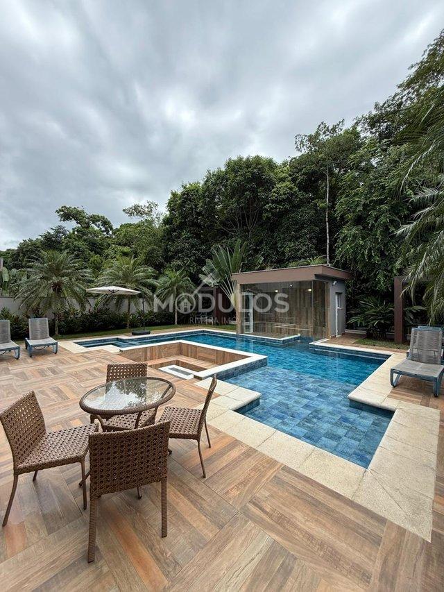 Mansão com três pavimentos, elevador, 7 suítes à venda, 555 m² por R$ 13.500.000,00 Alameda Maio Bertioga - 