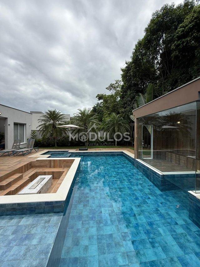 Mansão com três pavimentos, elevador, 7 suítes à venda, 555 m² por R$ 13.500.000,00 Alameda Maio Bertioga - 