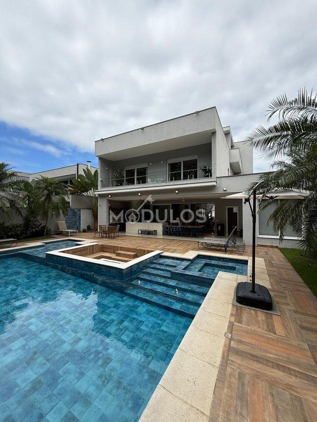 Mansão com três pavimentos, elevador, 7 suítes à venda, 555 m² por R$ 13.500.000,00 Alameda Maio Bertioga - 