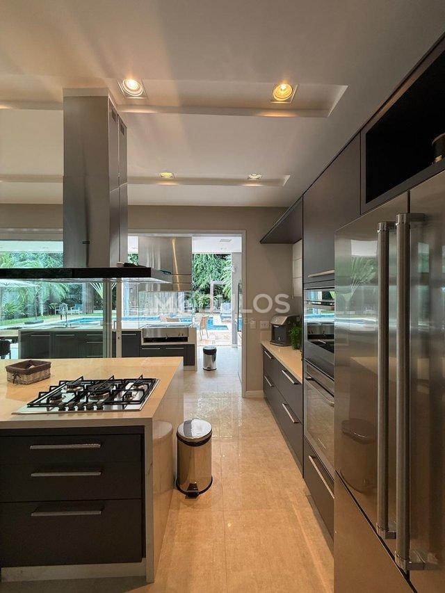 Mansão com três pavimentos, elevador, 7 suítes à venda, 555 m² por R$ 13.500.000,00 Alameda Maio Bertioga - 