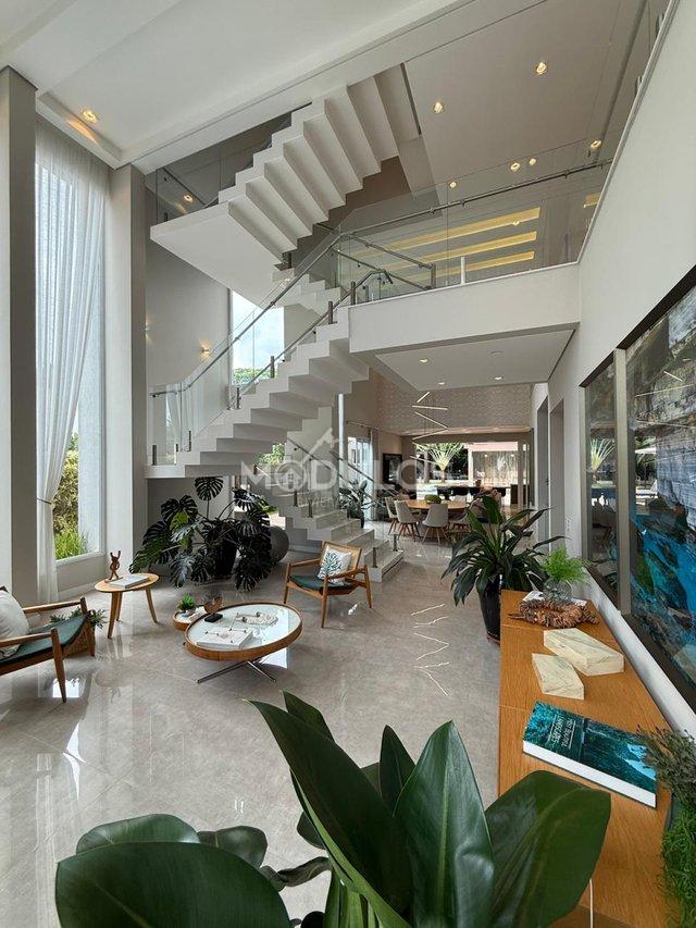 Mansão com três pavimentos, elevador, 7 suítes à venda, 555 m² por R$ 13.500.000,00 Alameda Maio Bertioga - 