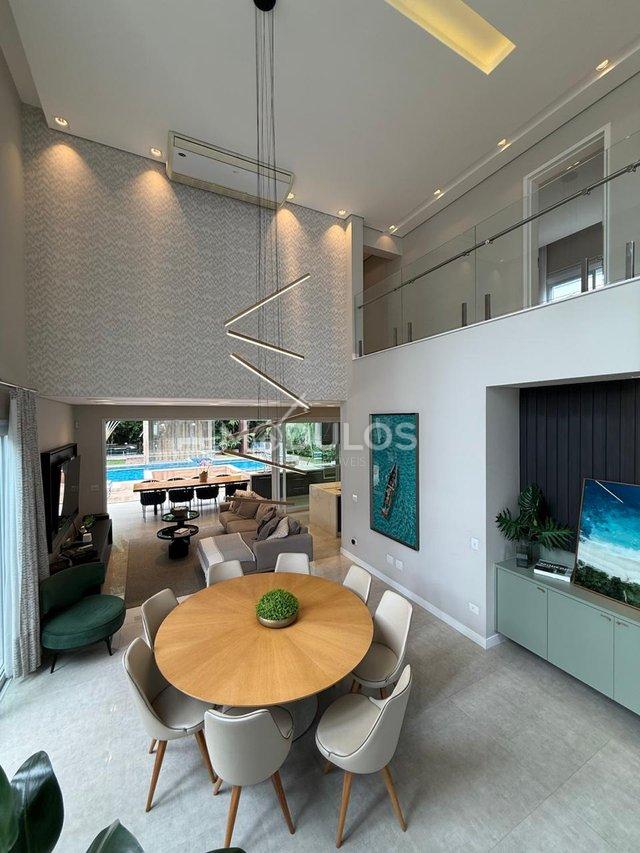 Mansão com três pavimentos, elevador, 7 suítes à venda, 555 m² por R$ 13.500.000,00 Alameda Maio Bertioga - 