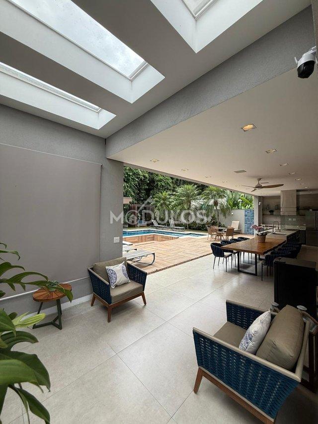 Mansão com três pavimentos, elevador, 7 suítes à venda, 555 m² por R$ 13.500.000,00 Alameda Maio Bertioga - 