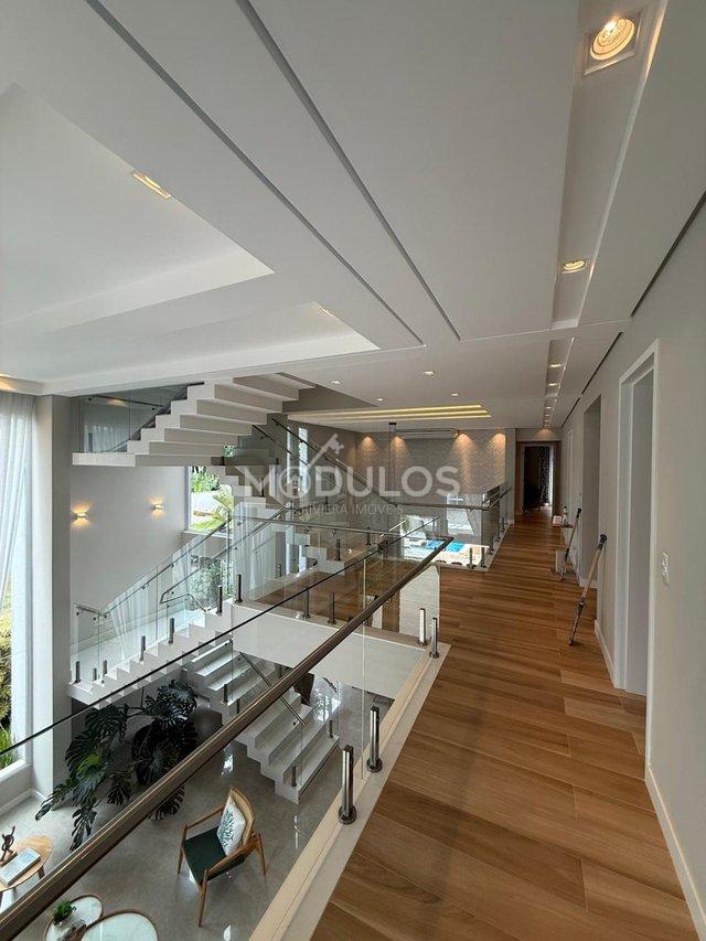 Mansão com três pavimentos, elevador, 7 suítes à venda, 555 m² por R$ 13.500.000,00 Alameda Maio Bertioga - 