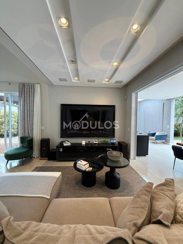 Mansão com três pavimentos, elevador, 7 suítes à venda, 555 m² por R$ 13.500.000,00 Alameda Maio Bertioga - 