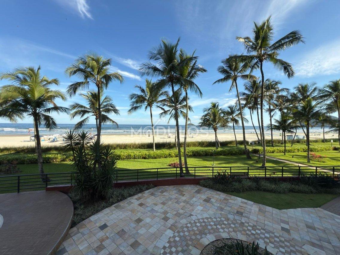 Apartamento frontal ao mar com 4 dormitórios à venda, 168 m² por R$ 7.800.000,00 Passeio das Caravelas Bertioga - 