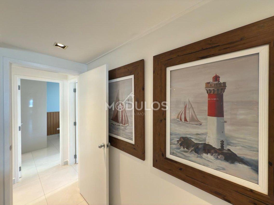 Apartamento frontal ao mar com 4 dormitórios à venda, 168 m² por R$ 7.800.000,00 Passeio das Caravelas Bertioga - 