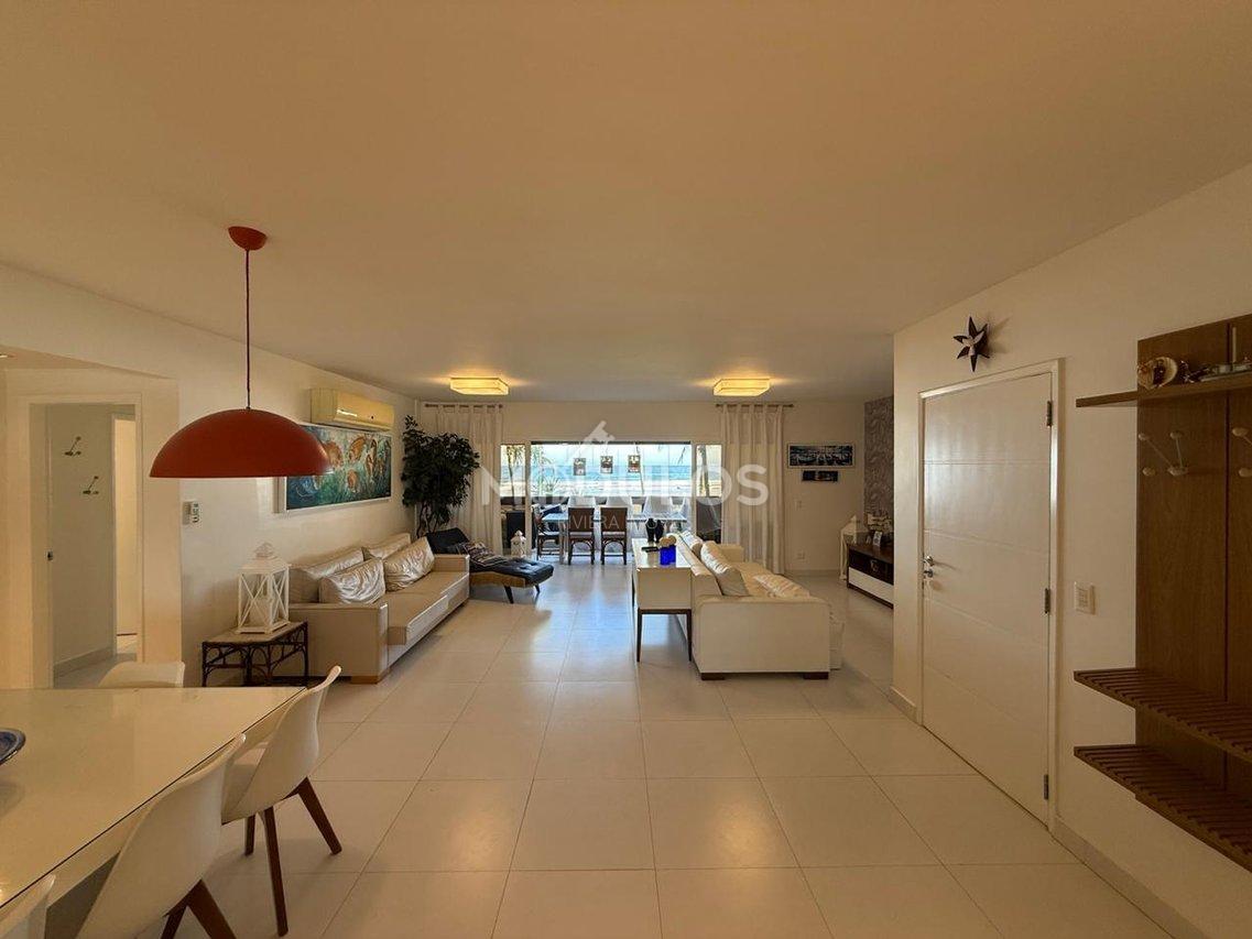 Apartamento frontal ao mar com 4 dormitórios à venda, 168 m² por R$ 7.800.000,00 Passeio das Caravelas Bertioga - 