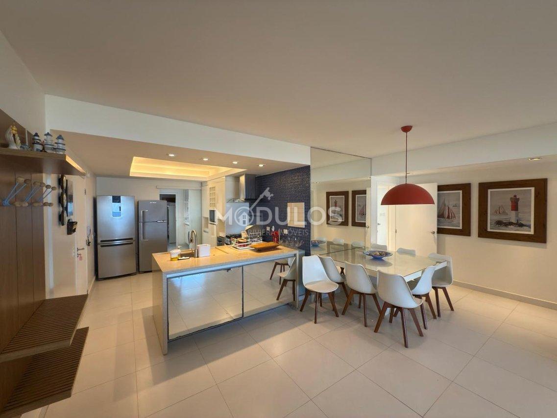 Apartamento frontal ao mar com 4 dormitórios à venda, 168 m² por R$ 7.800.000,00 Passeio das Caravelas Bertioga - 