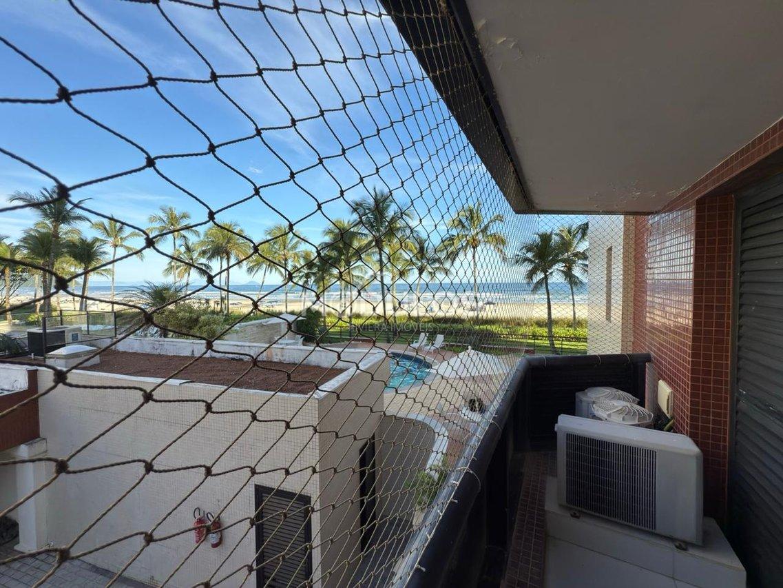 Apartamento frontal ao mar com 4 dormitórios à venda, 168 m² por R$ 7.800.000,00 Passeio das Caravelas Bertioga - 