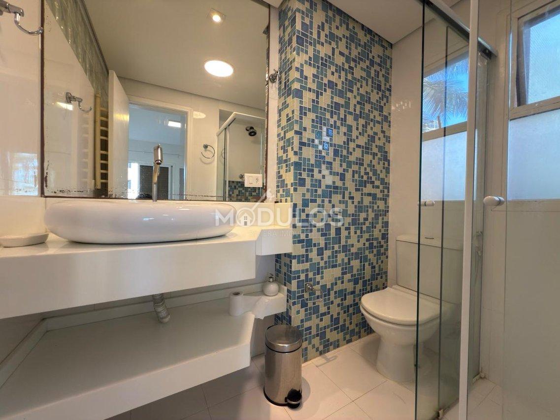 Apartamento frontal ao mar com 4 dormitórios à venda, 168 m² por R$ 7.800.000,00 Passeio das Caravelas Bertioga - 