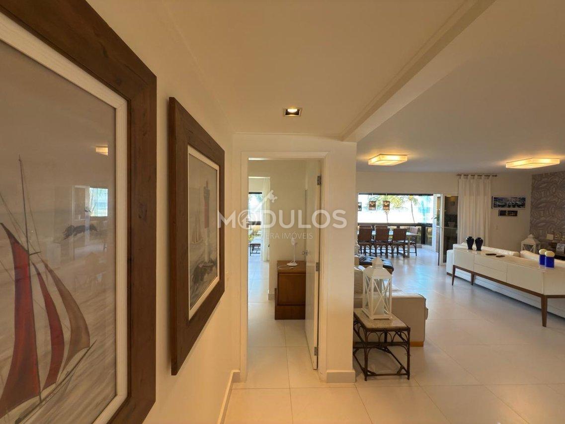 Apartamento frontal ao mar com 4 dormitórios à venda, 168 m² por R$ 7.800.000,00 Passeio das Caravelas Bertioga - 
