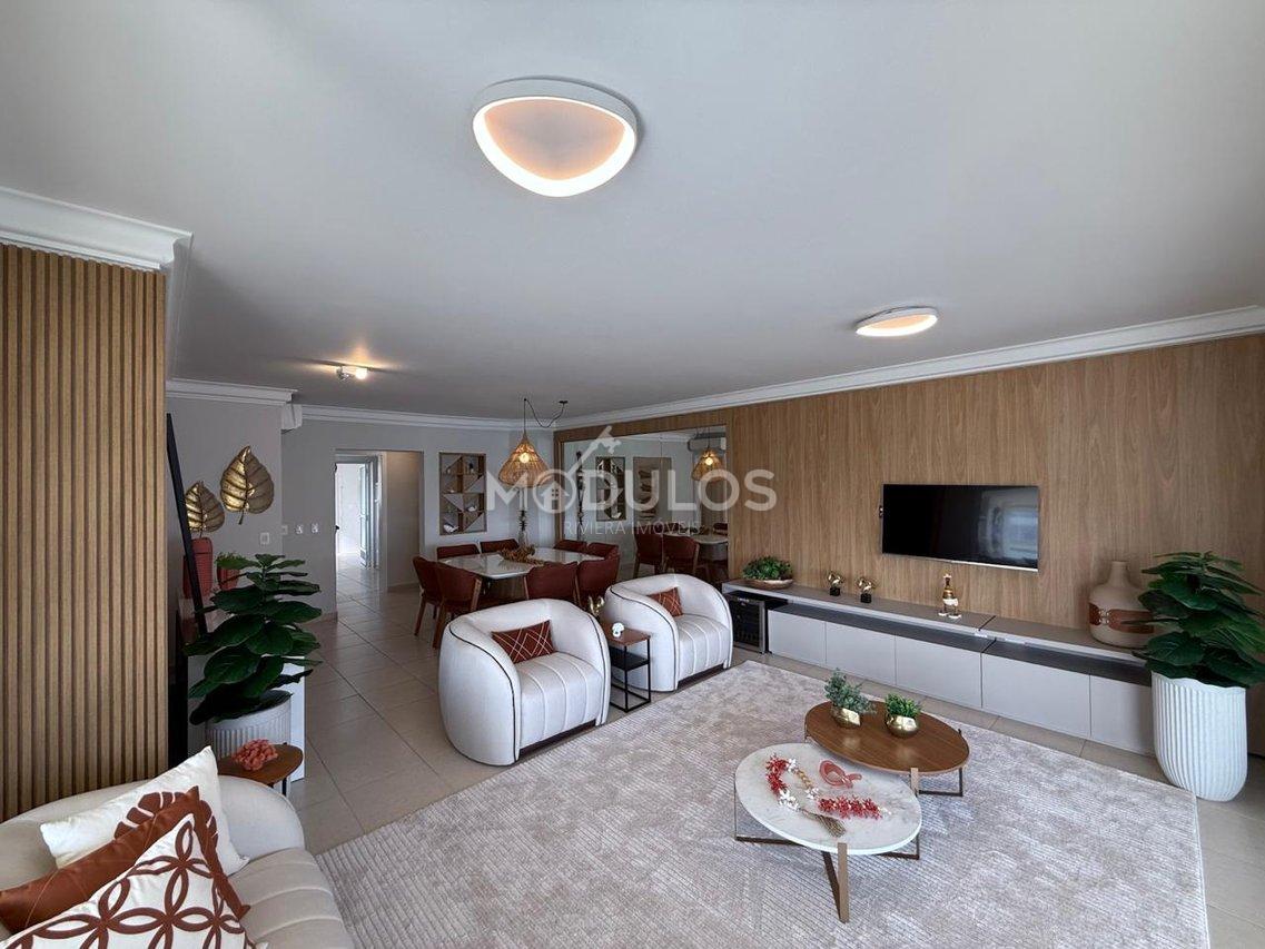 Apartamento amplo decorado com 4 dormitórios à venda, 186 m² por R$ 4.700.000,00 Alameda do Remo Bertioga - 